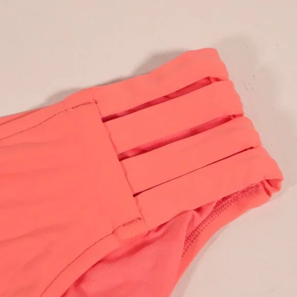 NWT Seafolly Active Multi Strap Hipster in Peach - Picture 8 of 14